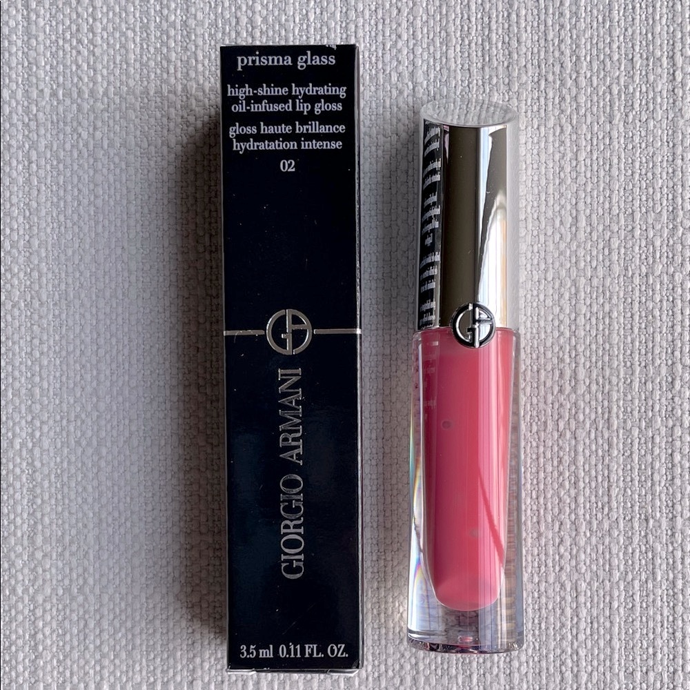 Giorgio Armani Prisma Glass Lip Gloss - 02 candy halo